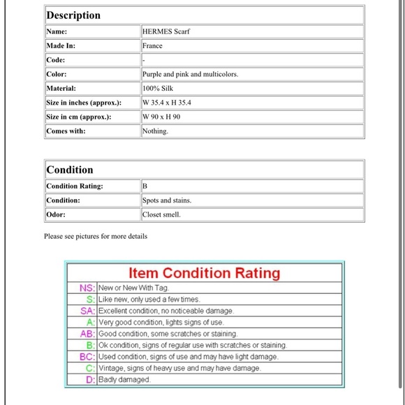 Hermes Pink and Green Geometric Scarf - Picture 12 of 12